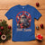 Funny Christmas Hail Santa T Shirt Sleigher Heavy Metal Xmas - Wonder Print Shop