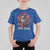 Funny Christmas Hail Santa T Shirt For Kid Sleigher Heavy Metal Xmas - Wonder Print Shop