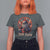 Funny Christmas Hail Santa T Shirt For Women Sleigher Heavy Metal Xmas - Wonder Print Shop