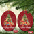 Hyvaa joulua Christmas Ornament Finland Xmas Yulegoat Xmas Tree Himmeli - Wonder Print Shop