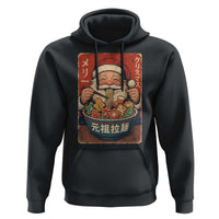 Santa Eating Ramen Noodles Japanese Christmas Hoodie - Wonder Print Shop
