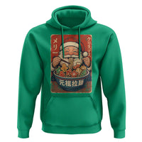 Santa Eating Ramen Noodles Japanese Christmas Hoodie - Wonder Print Shop
