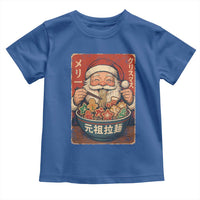 Santa Eating Ramen Noodles Japanese Christmas Toddler T Shirt - Wonder Print Shop