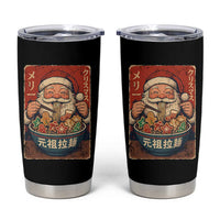 Santa Eating Ramen Noodles Japanese Christmas Tumbler Cup - Wonder Print Shop