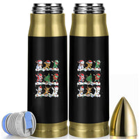 Dabbing Santa Elf Friends Christmas Light Bullet Tumbler - Wonder Print Shop