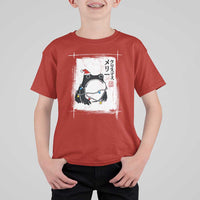 Funny Christmas Japanese T Shirt For Kid Santa Frog Ukiyoe Art - Wonder Print Shop