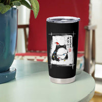Funny Christmas Japanese Tumbler Cup Santa Frog Ukiyoe Art - Wonder Print Shop