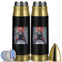 Christmas Samurai Santa Bullet Tumbler Japanese Xmas Warrior Sword Katana - Wonder Print Shop