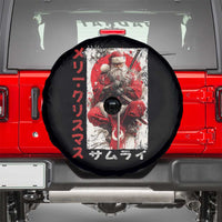 Christmas Samurai Santa Spare Tire Cover Japanese Xmas Warrior Ukiyo-e Art - Wonder Print Shop