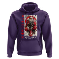 Christmas Samurai Santa Hoodie Japanese Xmas Warrior Ukiyo-e Art - Wonder Print Shop