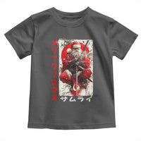 Christmas Samurai Santa Toddler T Shirt Japanese Xmas Warrior Ukiyo-e Art - Wonder Print Shop