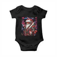 Christmas Cyberpunk Santa Baby Onesie Japanese Xmas Techwear Manga Anime - Wonder Print Shop