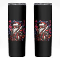 Christmas Cyberpunk Santa Skinny Tumbler Japanese Xmas Techwear Manga Anime - Wonder Print Shop
