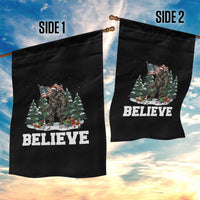 Funny Believe Bigfoot Christmas Garden Flag American Flag Sasquatch Holiday Gift - Wonder Print Shop