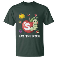 Funny Eat The Rich T Shirt Hungry Caterpillar Fruit Social Activist