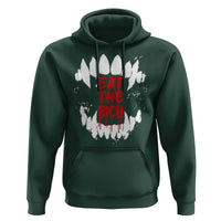 Eat The Rich Hoodie Vamp Fangs Social Activist