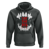 Eat The Rich Hoodie Vamp Fangs Social Activist
