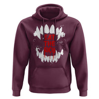Eat The Rich Hoodie Vamp Fangs Social Activist