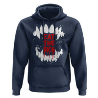 Eat The Rich Hoodie Vamp Fangs Social Activist