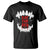 Eat The Rich T Shirt Vamp Fangs Social Activist - Wonder Print Shop