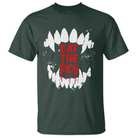 Eat The Rich T Shirt Vamp Fangs Social Activist - Wonder Print Shop