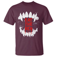 Eat The Rich T Shirt Vamp Fangs Social Activist - Wonder Print Shop