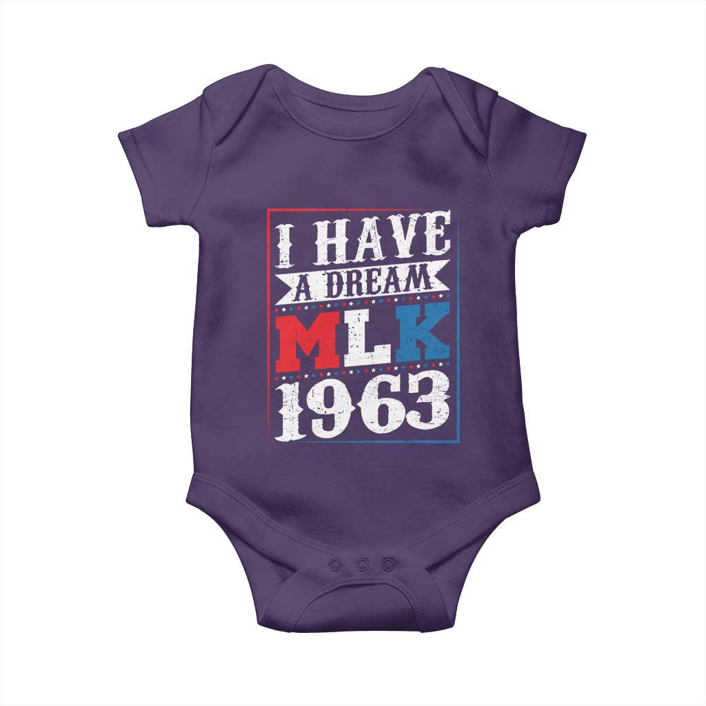 I Have A Dream Martin Luther King Baby Onesie MLK Day 1963