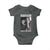 Martin Luther King And Malcolm X Baby Onesie Brothers In Arms Fighting Terrorism Power To The People