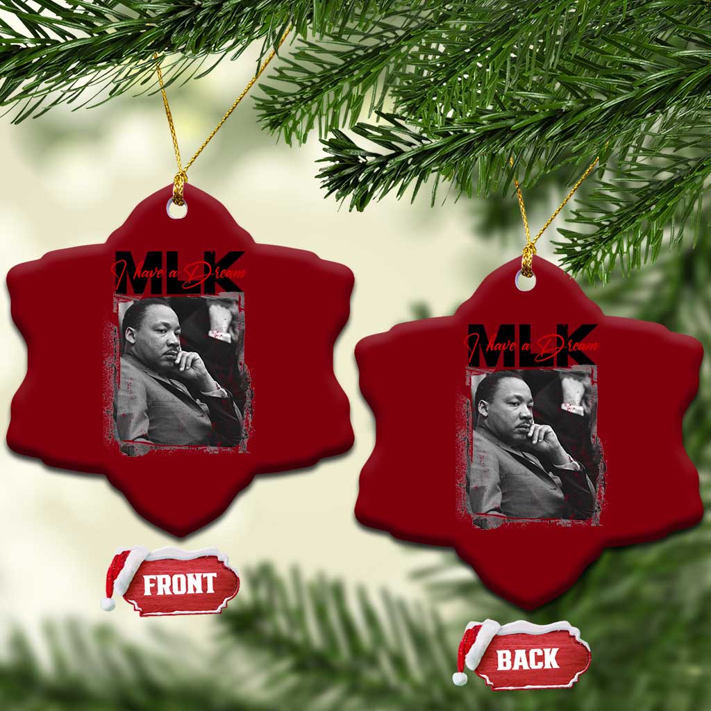 MLK I Have A Dream Ceramic Ornament Dr Martin Luther King Jr Black History Month