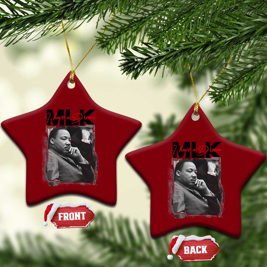 MLK I Have A Dream Ceramic Ornament Dr Martin Luther King Jr Black History Month