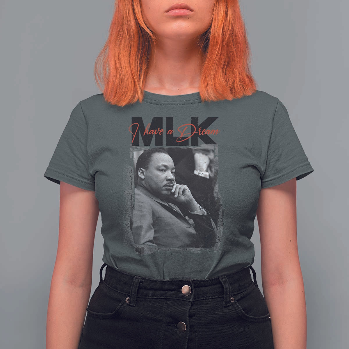 MLK I Have A Dream T Shirt For Women Dr Martin Luther King Jr Black History Month