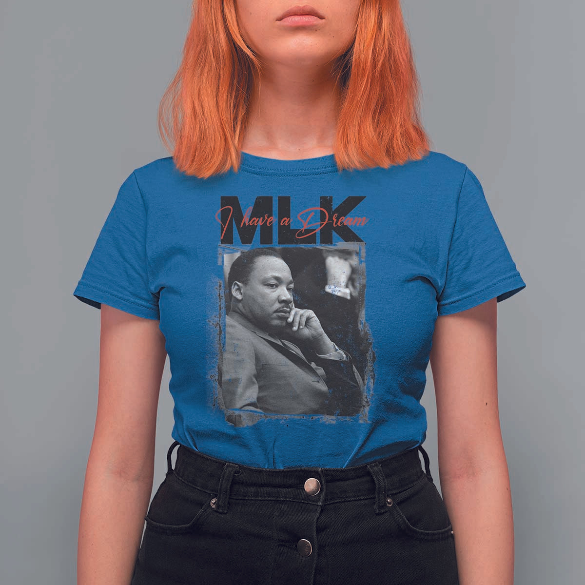 MLK I Have A Dream T Shirt For Women Dr Martin Luther King Jr Black History Month