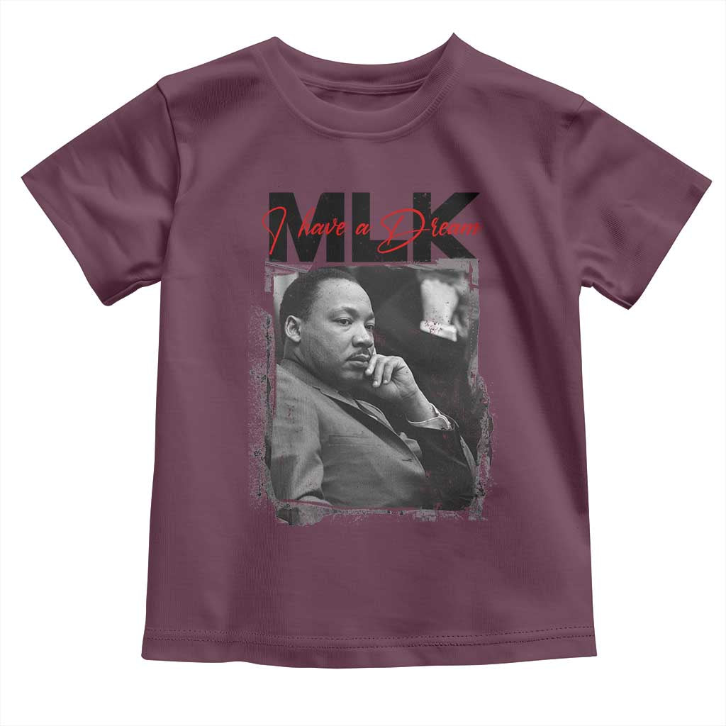 MLK I Have A Dream Toddler T Shirt Dr Martin Luther King Jr Black History Month