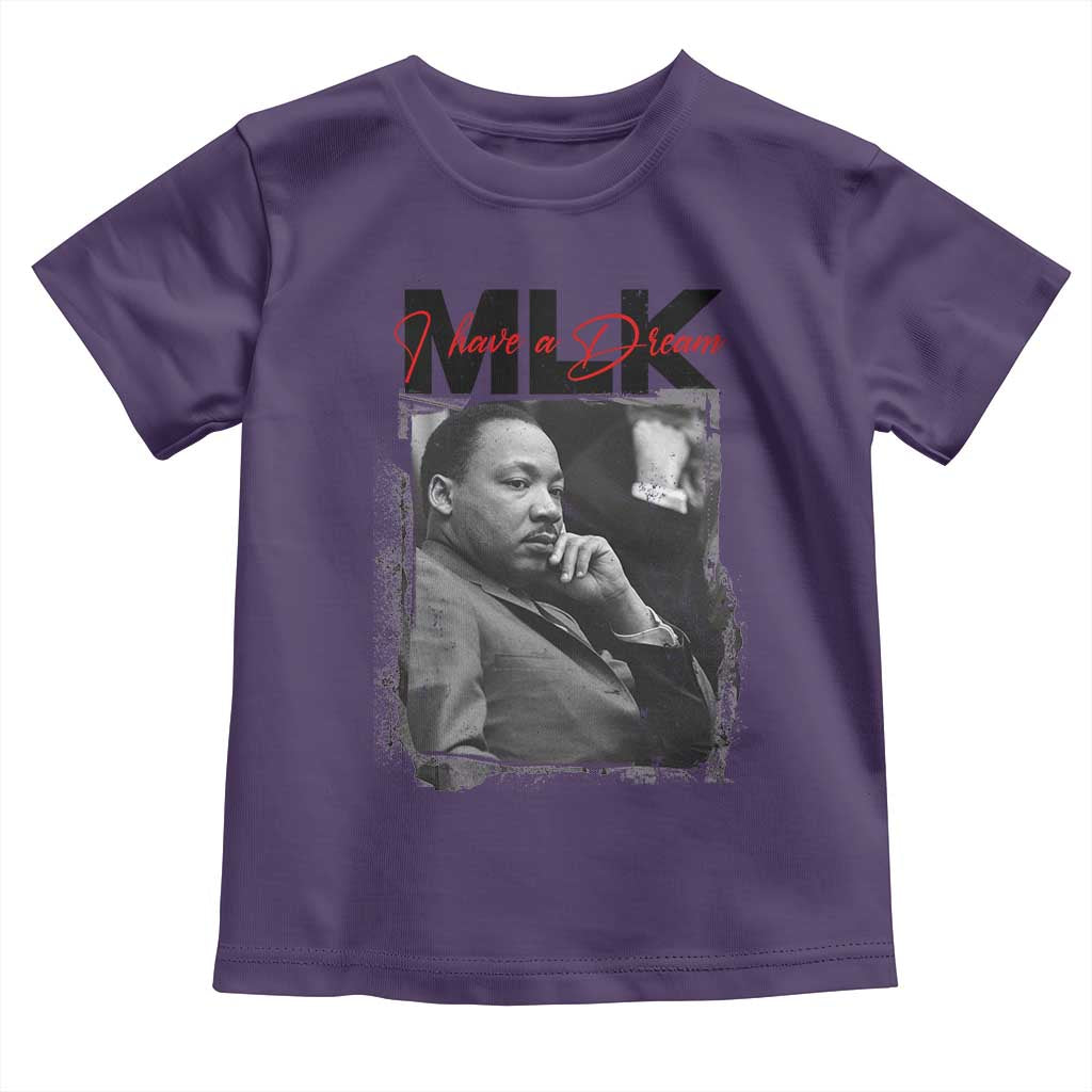 MLK I Have A Dream Toddler T Shirt Dr Martin Luther King Jr Black History Month