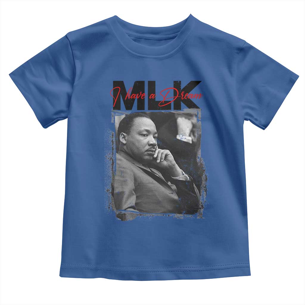 MLK I Have A Dream Toddler T Shirt Dr Martin Luther King Jr Black History Month
