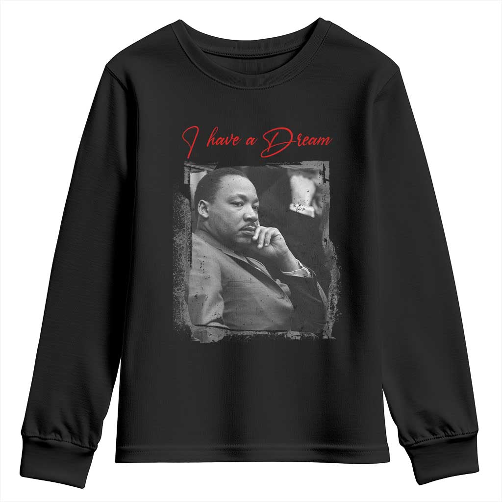 MLK I Have A Dream Youth Sweatshirt Dr Martin Luther King Jr Black History Month