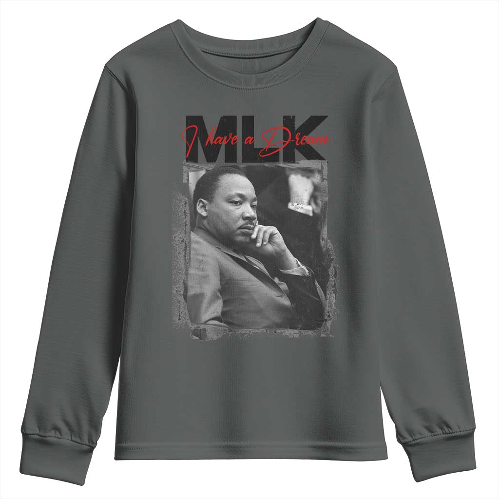 MLK I Have A Dream Youth Sweatshirt Dr Martin Luther King Jr Black History Month