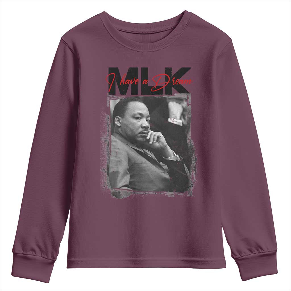 MLK I Have A Dream Youth Sweatshirt Dr Martin Luther King Jr Black History Month