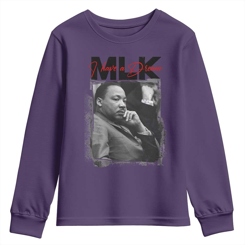 MLK I Have A Dream Youth Sweatshirt Dr Martin Luther King Jr Black History Month