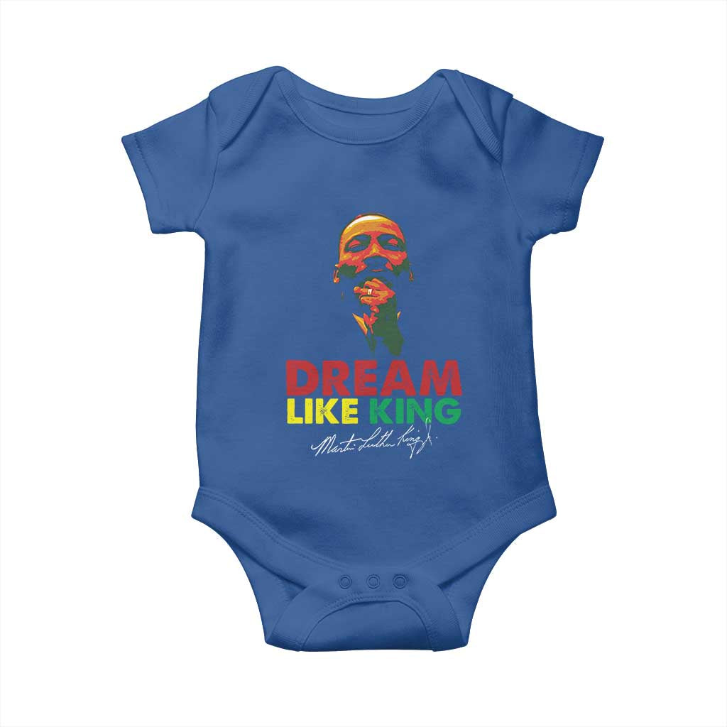 Dream Like King Martin Luther King Baby Onesie MLK Black History Month