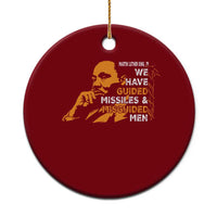 MLK We Have Guided Missiles And Misguided Men Ceramic Ornament Martin Luther King Jr Black History Month