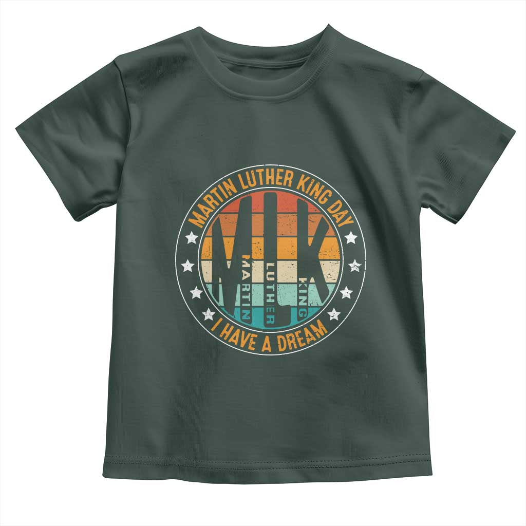 Martin Luther King I Have A Dream Toddler T Shirt Retro MLK Day