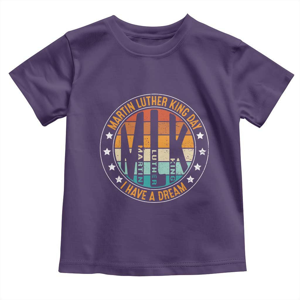 Martin Luther King I Have A Dream Toddler T Shirt Retro MLK Day