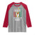 Martin Luther King Quote Raglan Shirt The Time Is Always Right To Do What Is Right Hand Fist