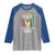 Martin Luther King Quote Raglan Shirt The Time Is Always Right To Do What Is Right Hand Fist