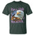 Funny Eagle Bald And Majestic T Shirt Vintage Eagle Thunder Storm - Wonder Print Shop