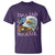 Funny Eagle Bald And Majestic T Shirt Vintage Eagle Thunder Storm - Wonder Print Shop