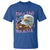 Funny Eagle Bald And Majestic T Shirt Vintage Eagle Thunder Storm - Wonder Print Shop