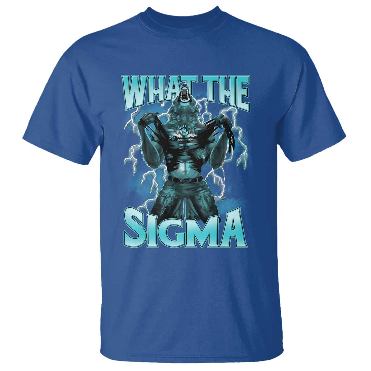 Funny What The Sigma T Shirt Alpha Wolf Oddly Specific Thunder Meme
