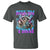 Funny Rizz Em With The Tism T Shirt Meme Autistic Racoon - Wonder Print Shop
